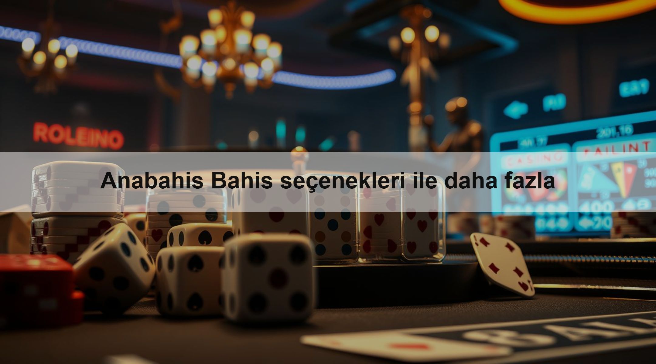 Anabahis Bahis seçenekleri ile daha fazla